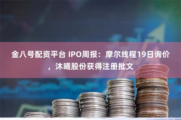 金八号配资平台 IPO周报：摩尔线程19日询价，沐曦股份获得注册批文
