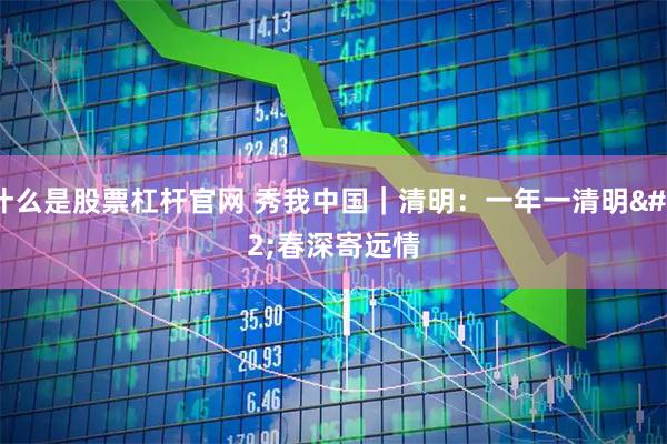 什么是股票杠杆官网 秀我中国｜清明：一年一清明 春深寄远情